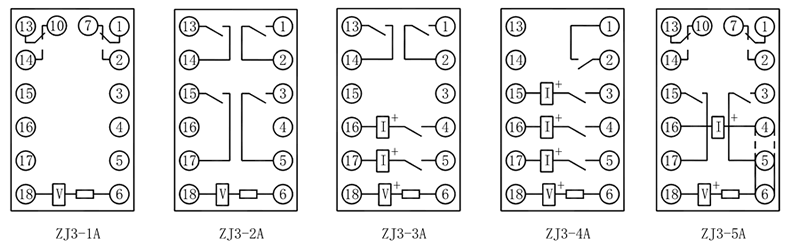 ZJ3-1A内部接线图