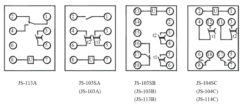 JS-104SC内部接线图