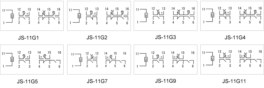 JS-11G11内部接线图
