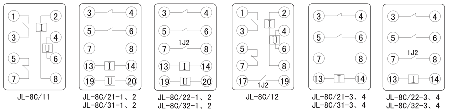 JL-8C/31-1内部接线图