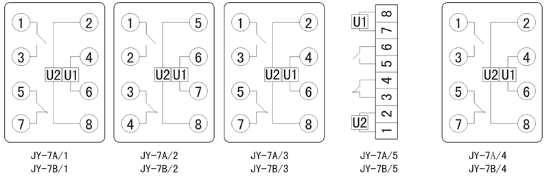JY-7B/4内部接线图