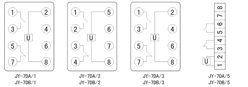 JY-7DA/3内部接线图